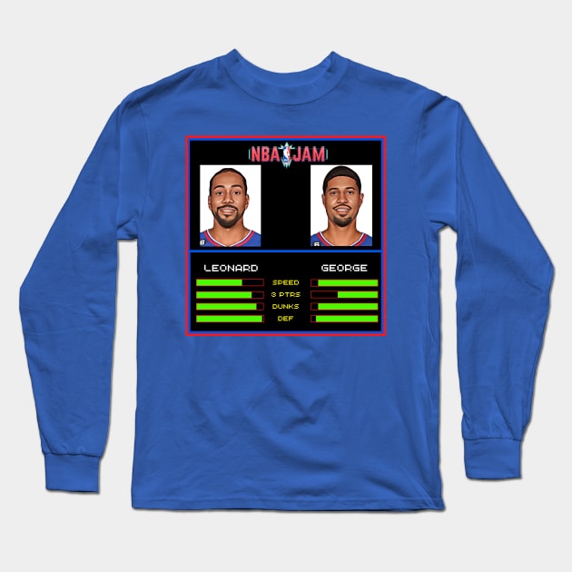 The Klaw & PG  - NBA Jam Edition Long Sleeve T-Shirt by M.I.M.P.